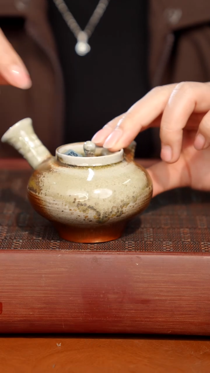 陶瓷奢瓷/瑞寅柴烧茶器（壶） 0220