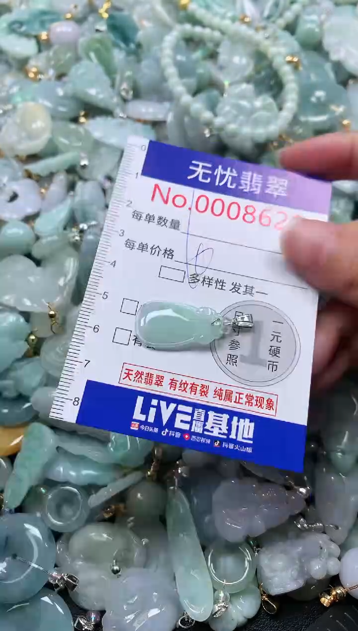 颈饰未镶嵌翡翠8629