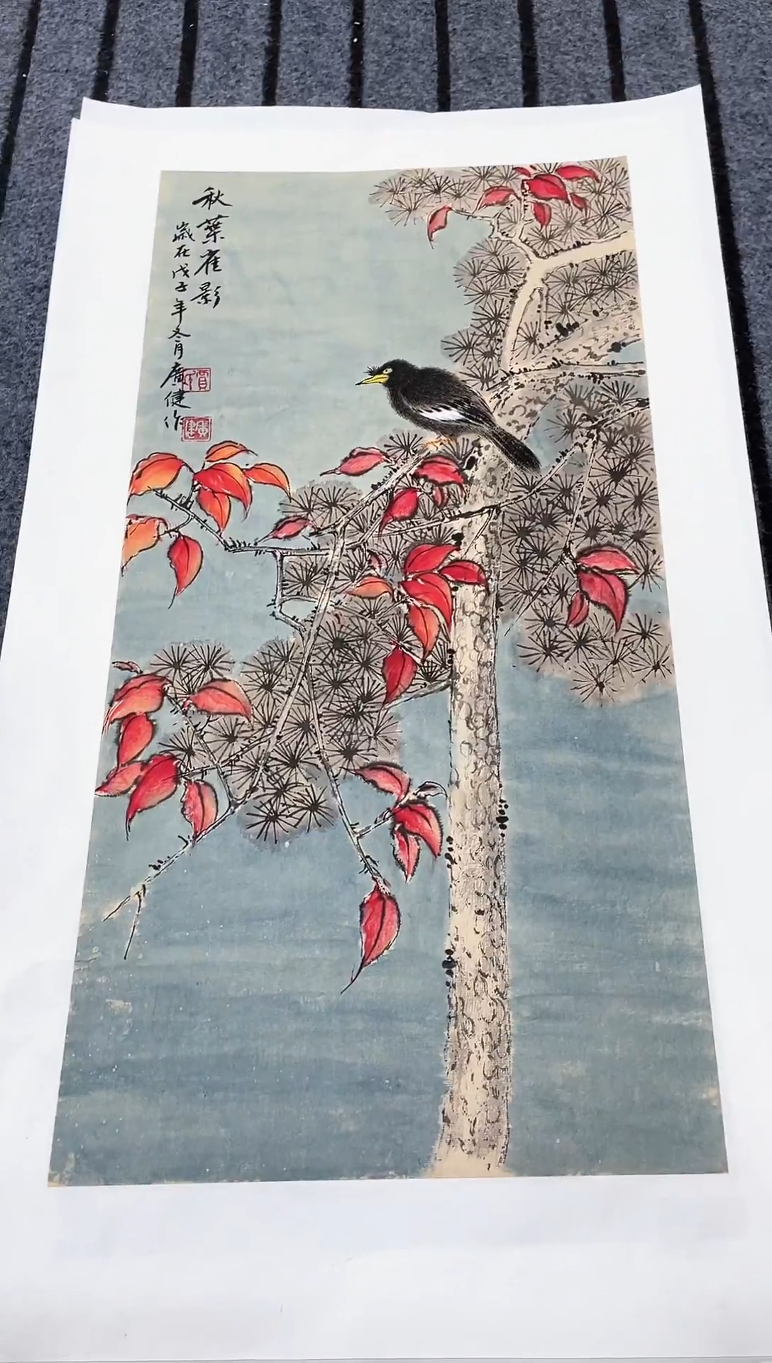 精品国画花鸟作品