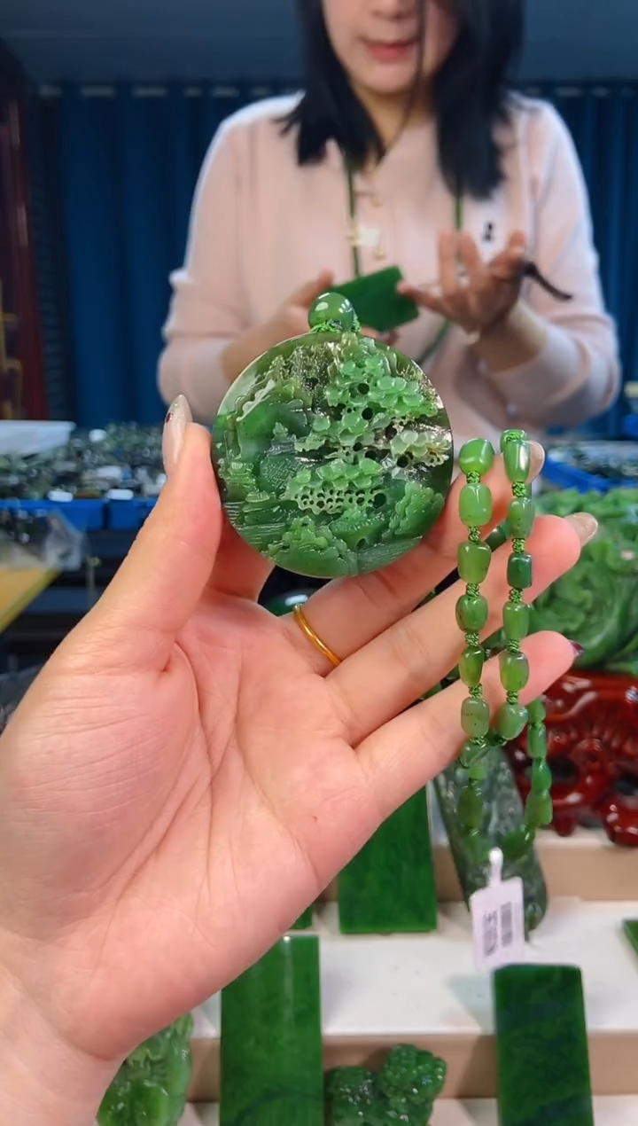 【闪购商品】和田玉挂件未镶嵌1