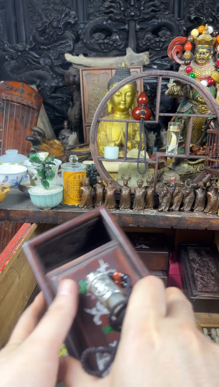 香榧木大呀机关木盒（收到货任何问题联系客服）