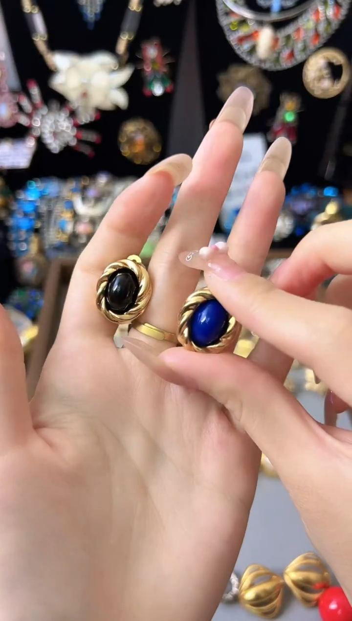 铁合金合成碳硅石kjl耳夹ab款质感高级