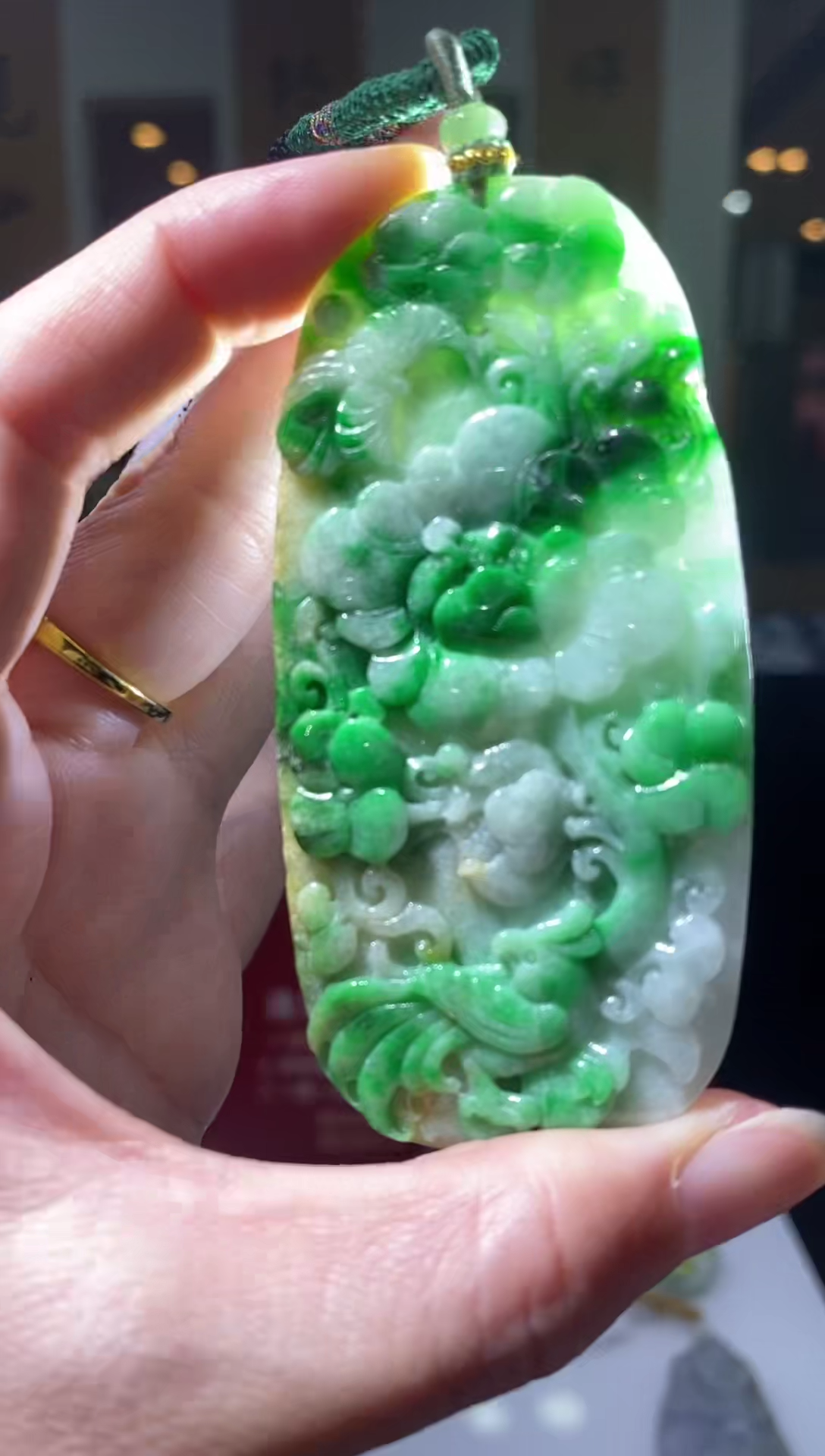 【闪购商品】翡翠颈饰未镶嵌B-@@YQYC01290075