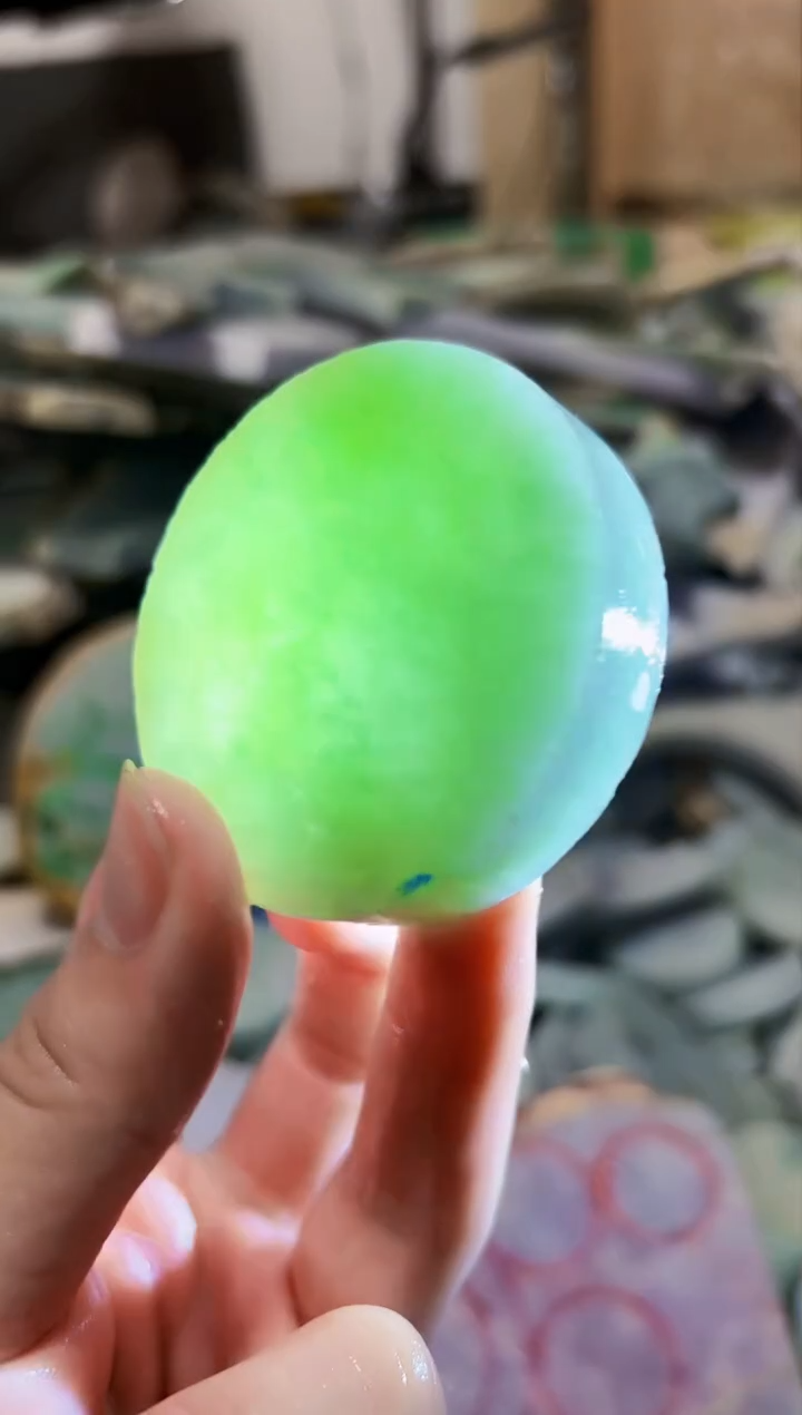 【闪购商品】翡翠颈饰未镶嵌A货孔玉1459