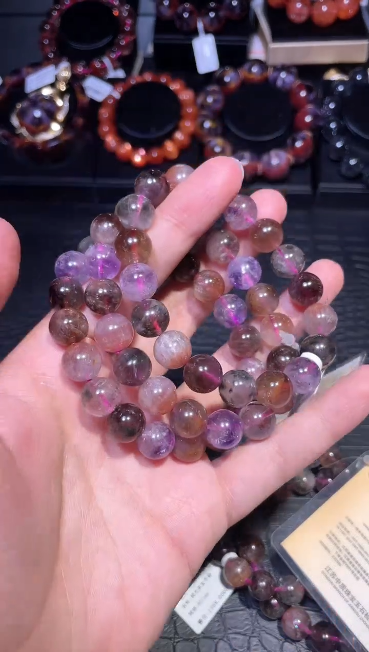 【闪购商品】水晶手链未镶嵌极光多宝单圈A11（多样性发其一）