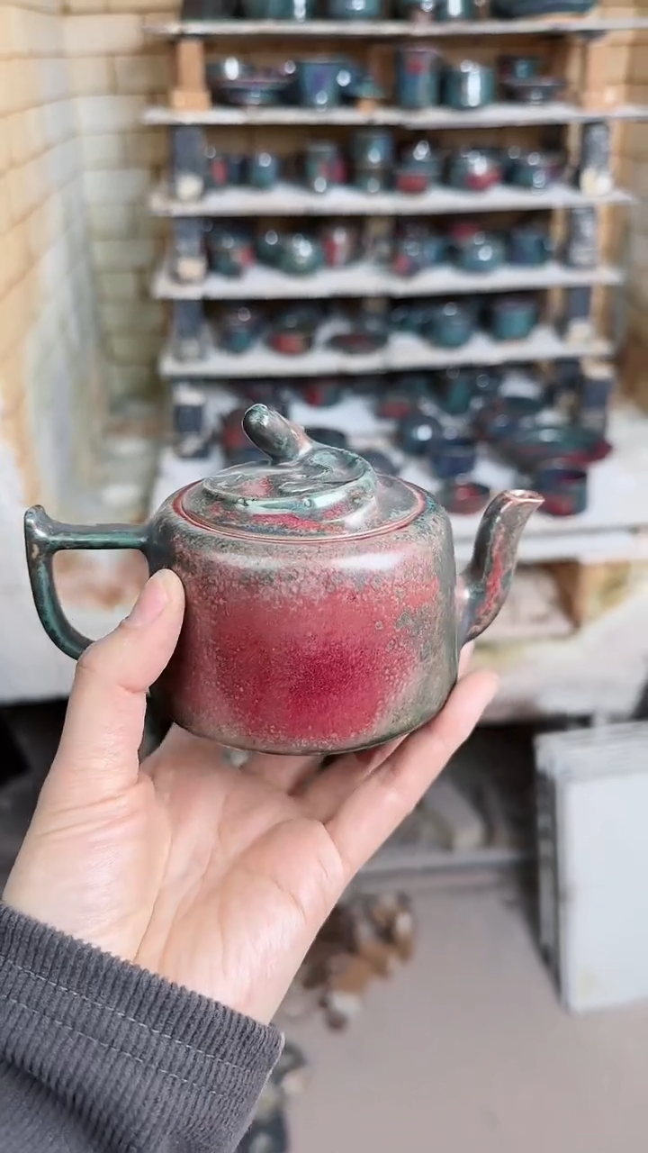 【闪购商品】195-1王建勋螭龙壶--------笑