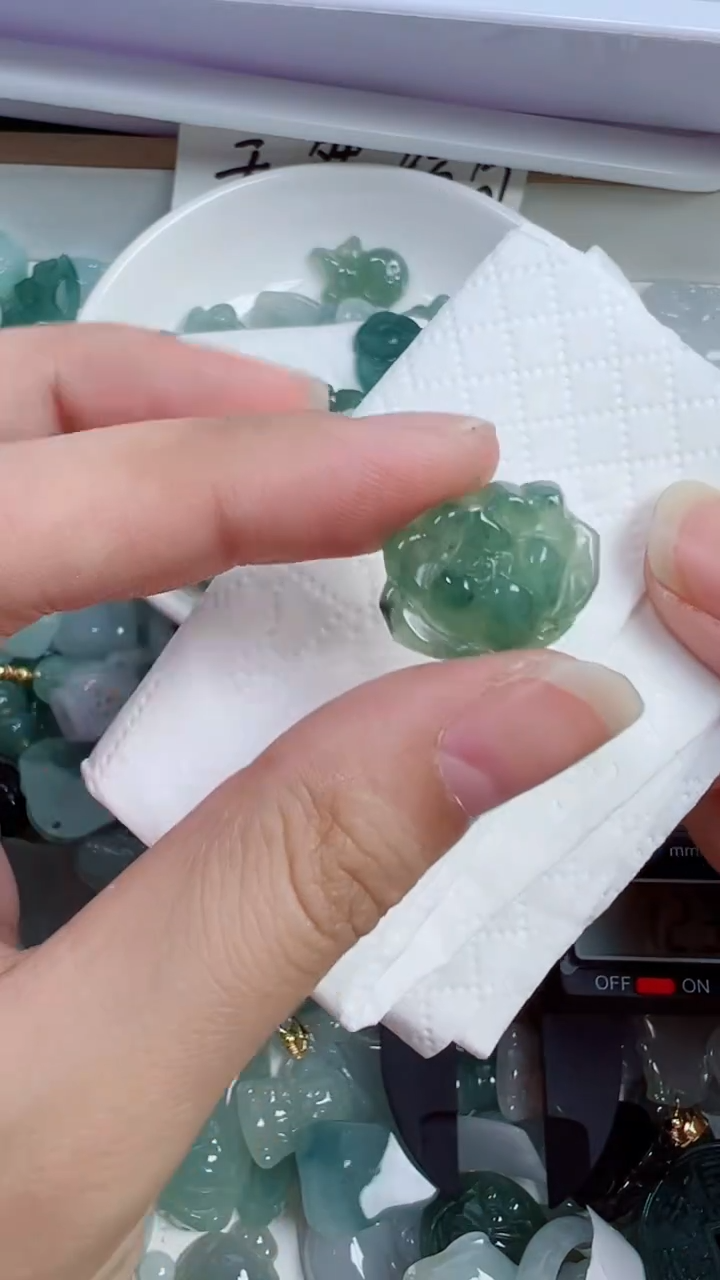 散珠翡翠119号链接，A货翡翠