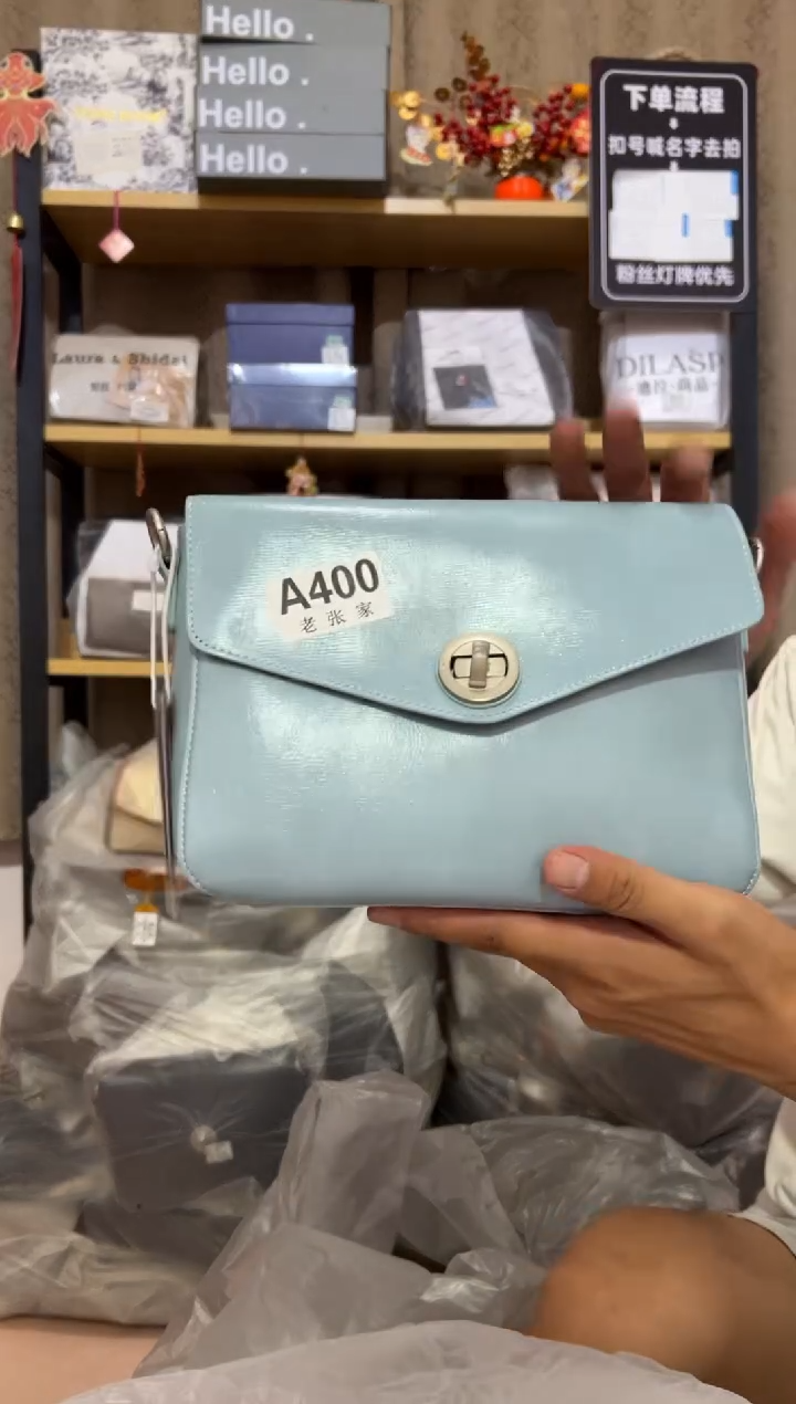 小牛剖层皮革老张家女包400