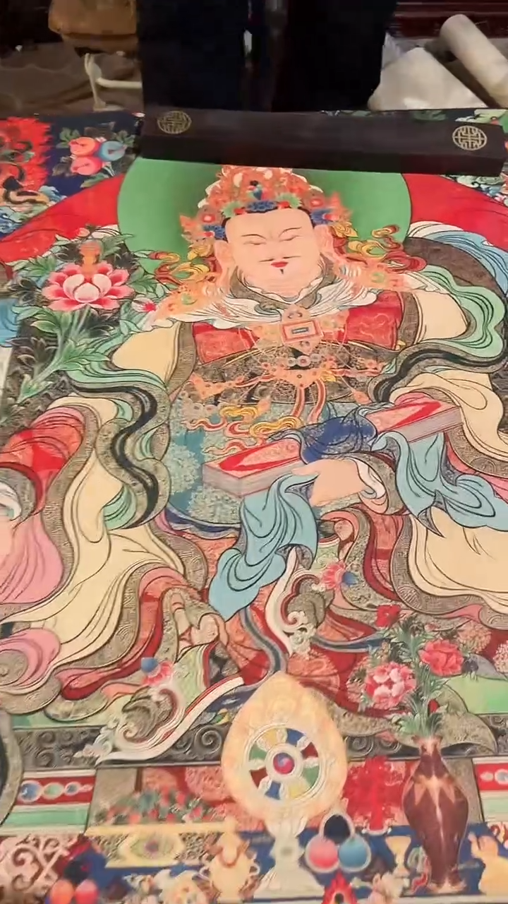 卷轴画手绘唐卡025