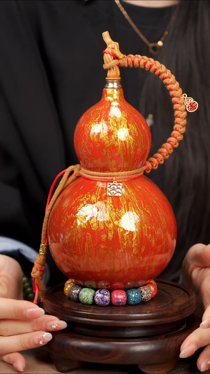 【闪购商品】178易林高端工艺大漆酒葫芦--258