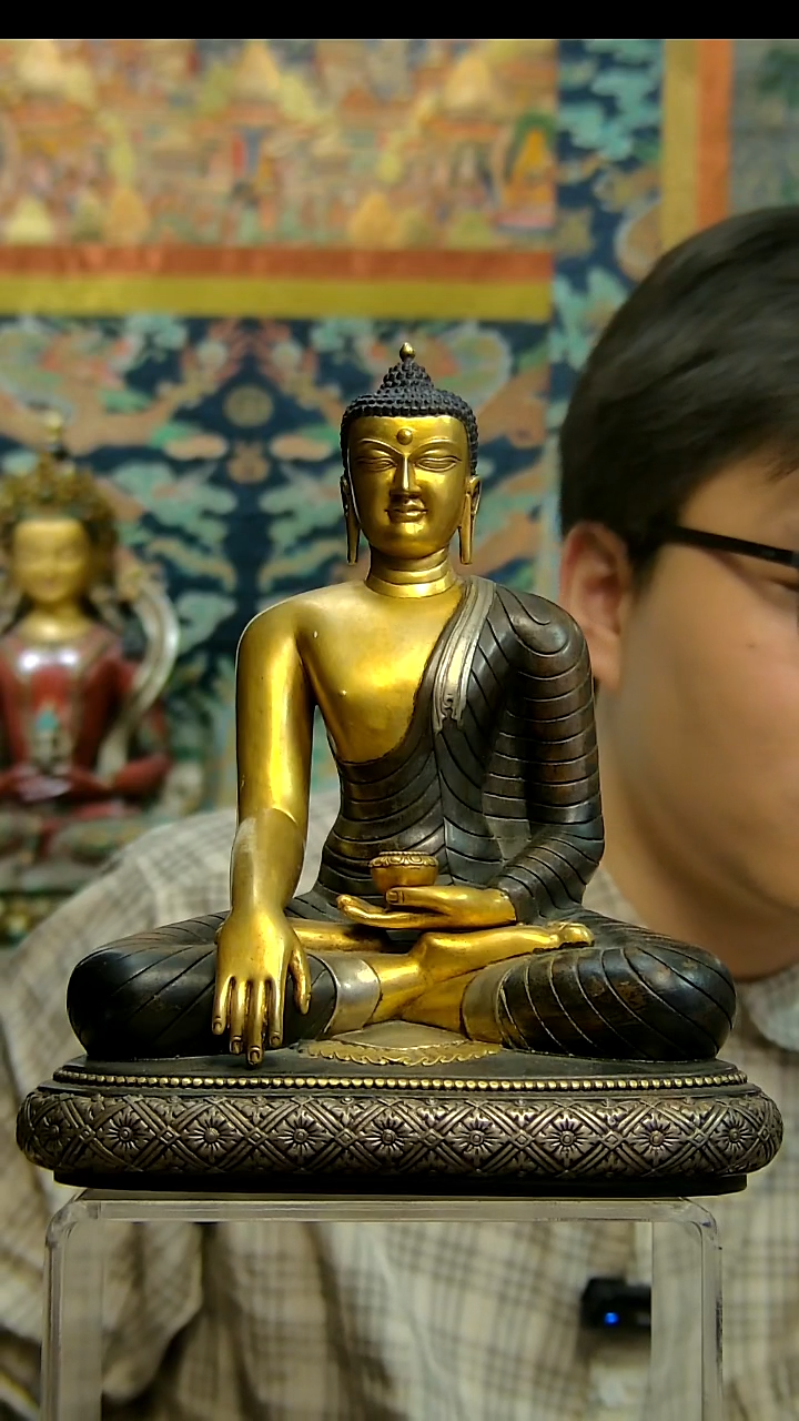 铜像造像收藏释迦牟尼