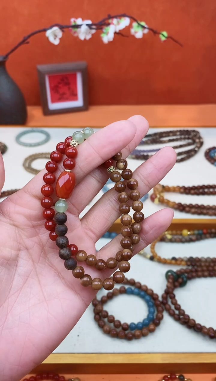 【闪购商品】库克手串未镶嵌菱形06双圈设计款