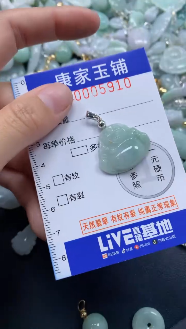 颈饰未镶嵌翡翠5910