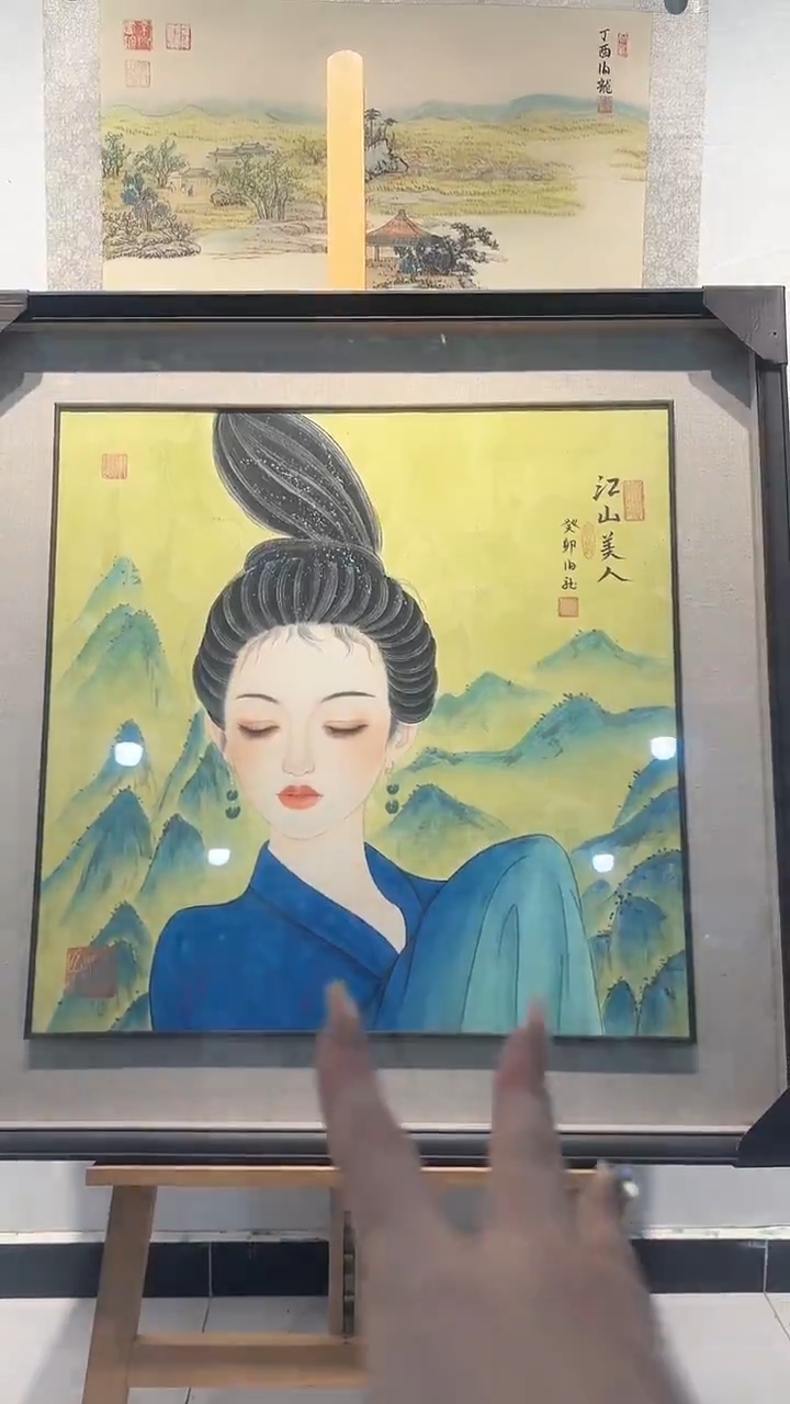 【闪购商品】国画伯龙手绘国画