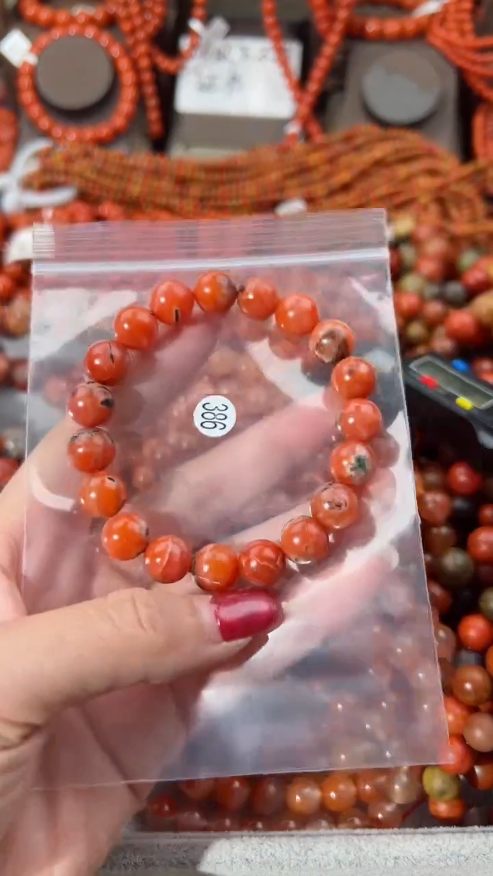 【闪购商品】南红玛瑙手串未镶嵌11