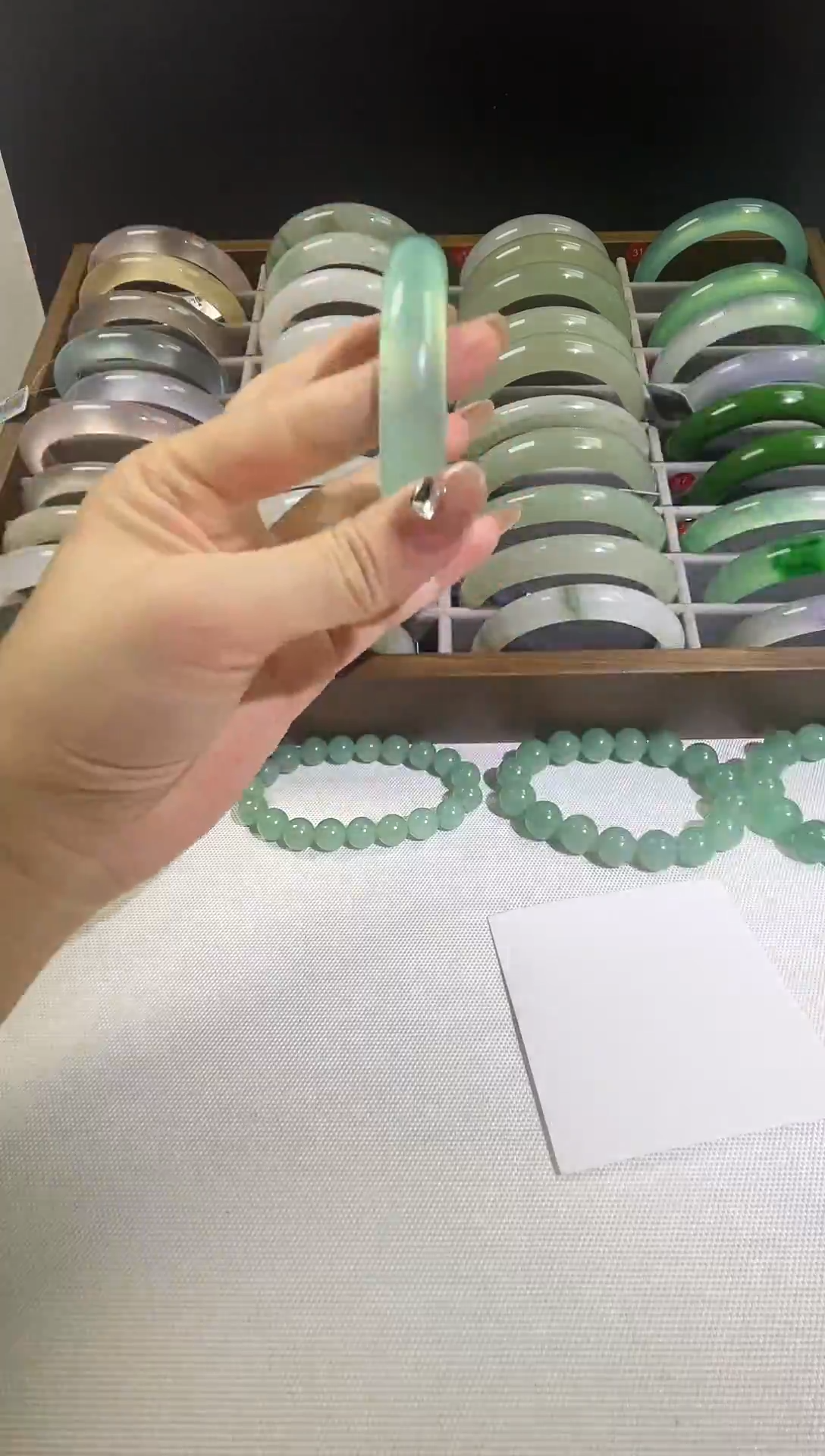 灵动飘花高货毕业款手镯