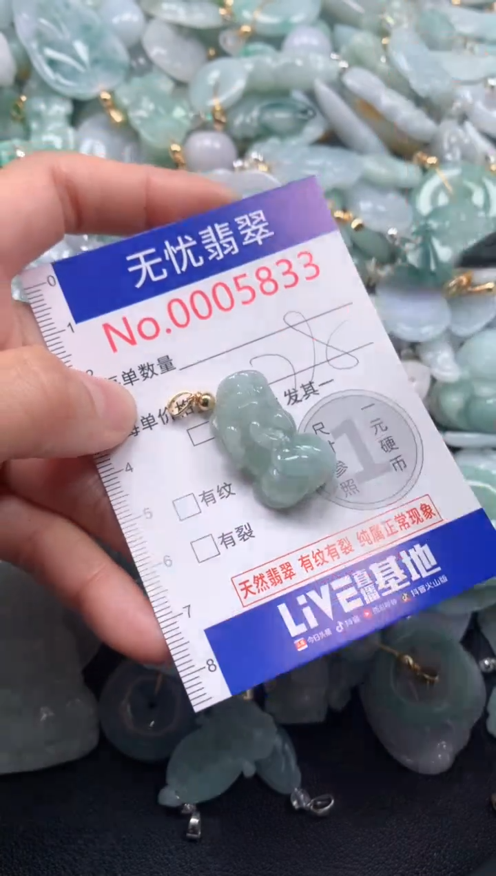 颈饰未镶嵌翡翠5833