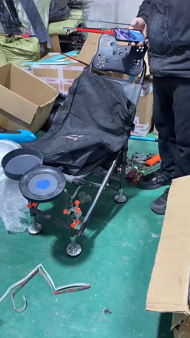 钓椅一套带配件带背包