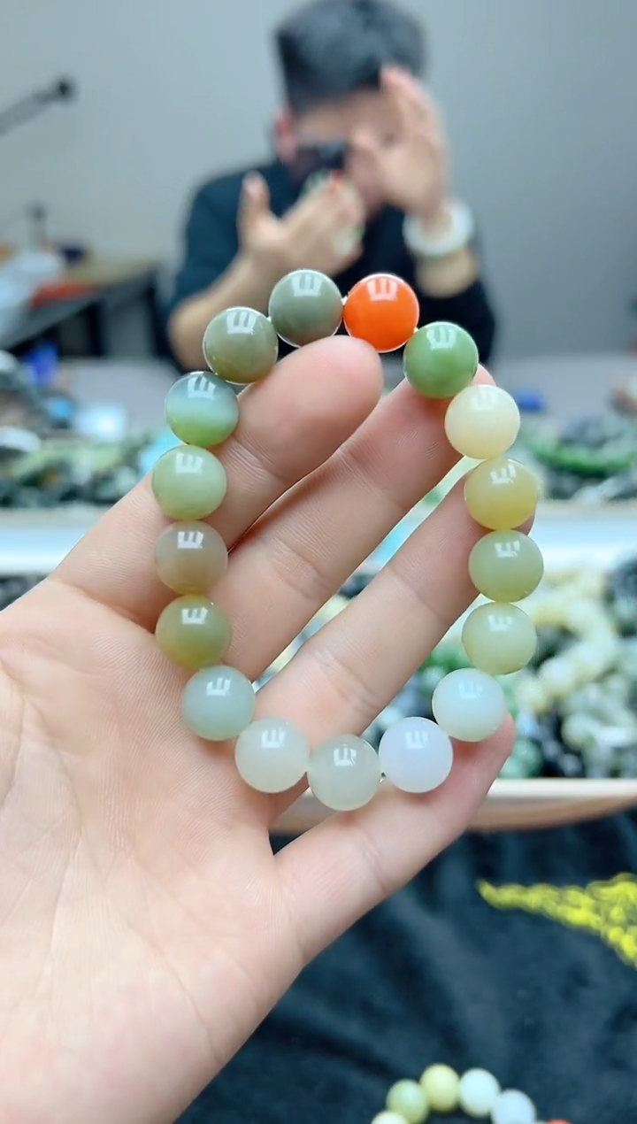 【闪购商品】和田玉手串未镶嵌12