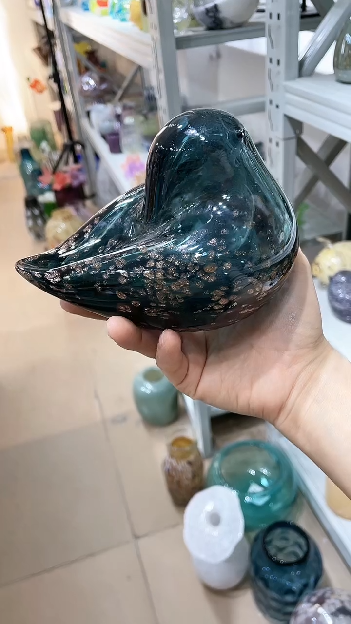 【闪购商品】琉璃1只琉璃鸟洒金