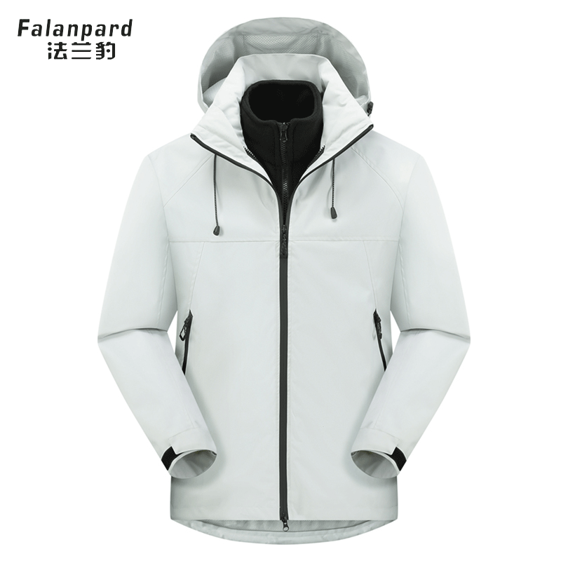 法兰豹25新款户外三防三合一夹克外套男女同款