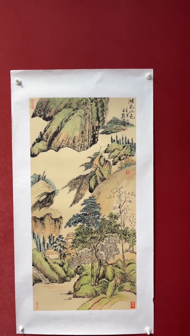 国画老师现场创作 46