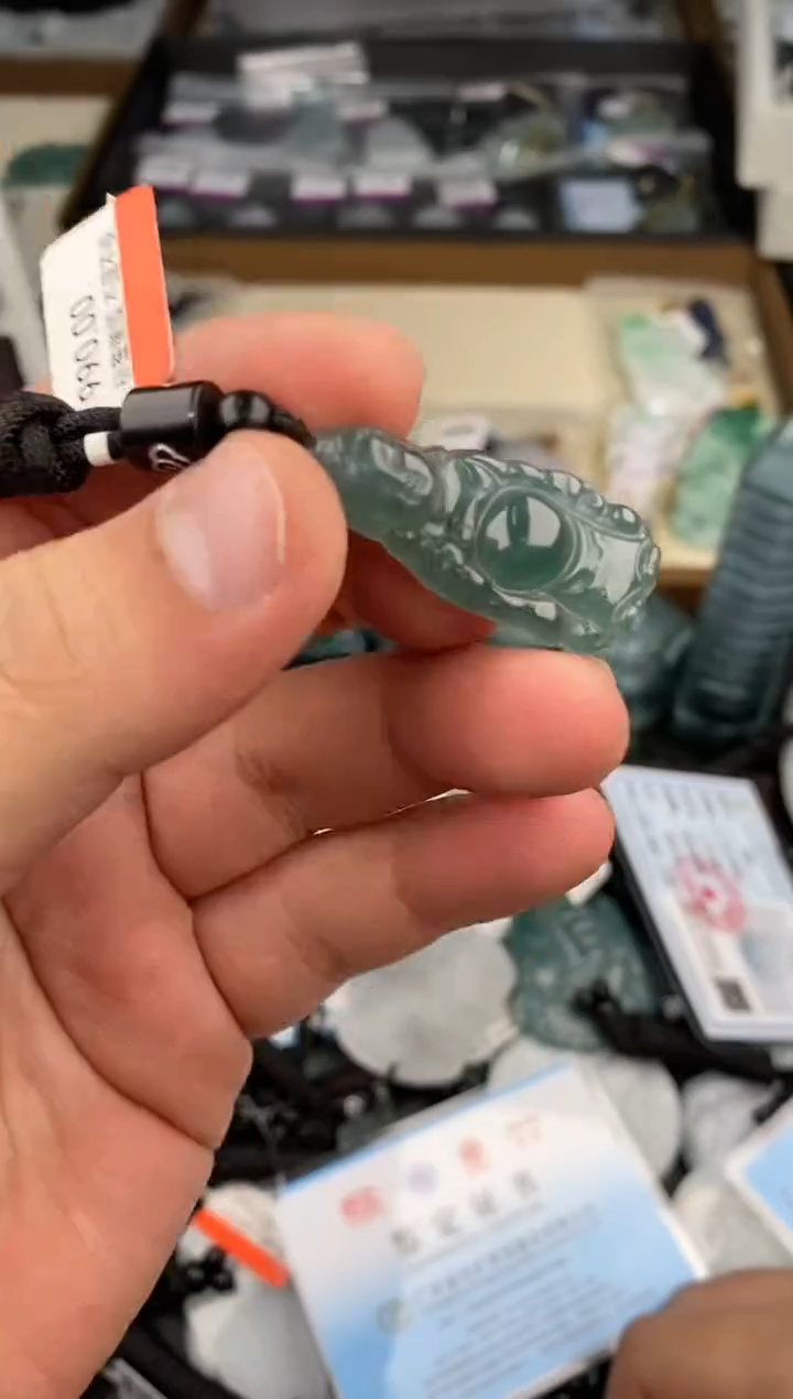 【闪购商品】翡翠颈饰未镶嵌   天然翡翠，一物一图