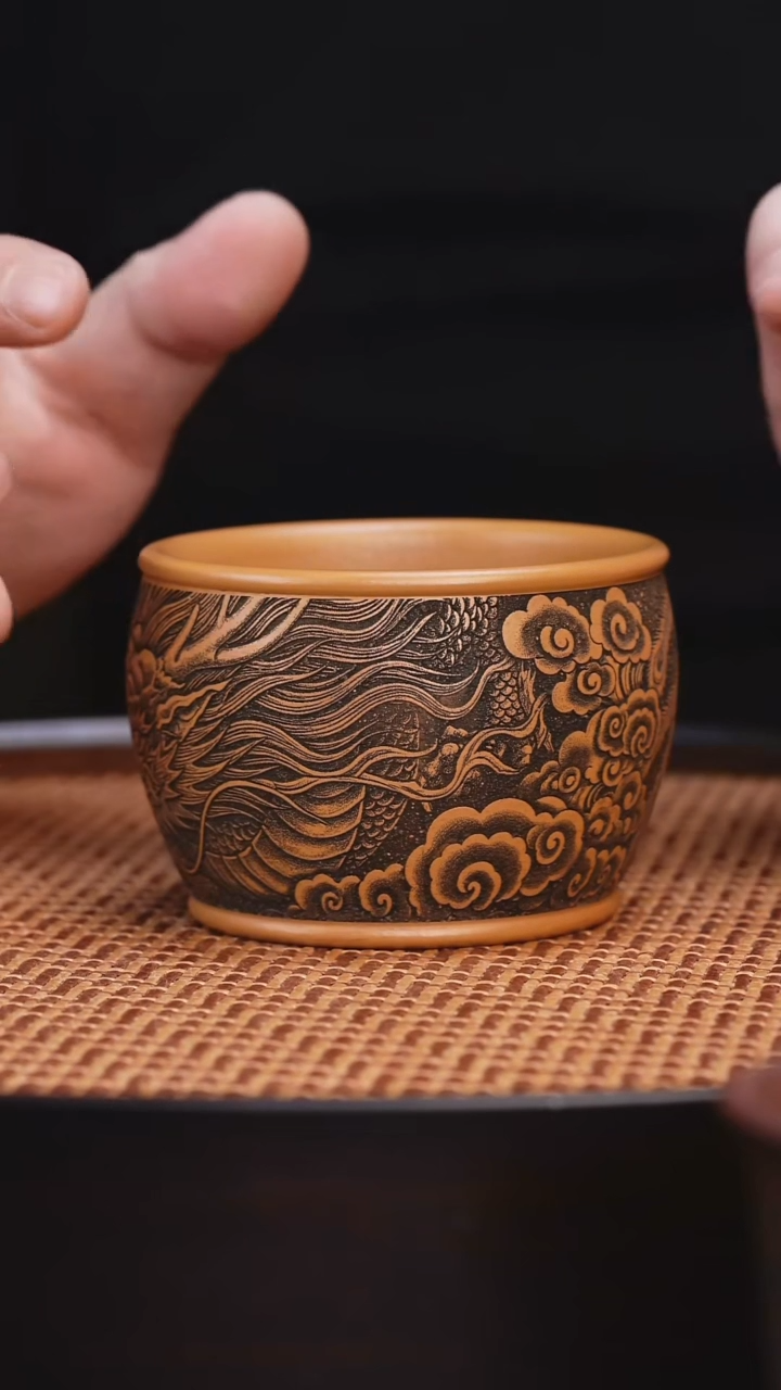 宜兴全手工紫砂杯