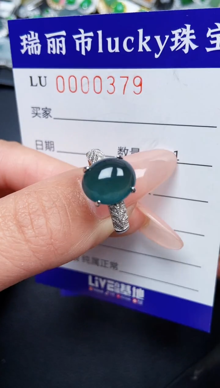 【闪购商品】翡翠颈饰银S925镶嵌0379