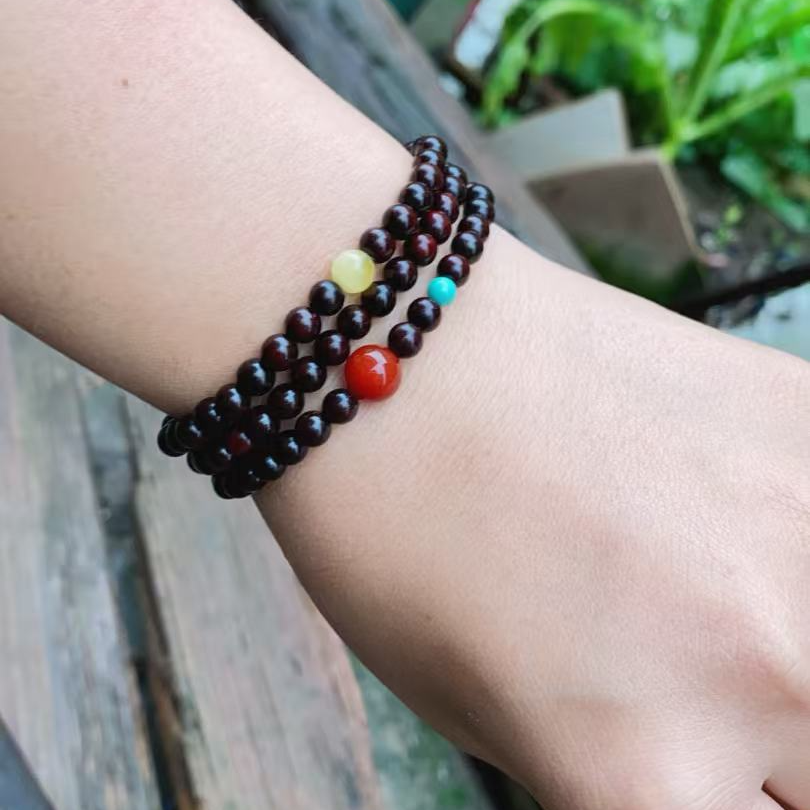 印度小叶紫檀老料玻璃底高油高密 木质稳定搭配精致美感十足