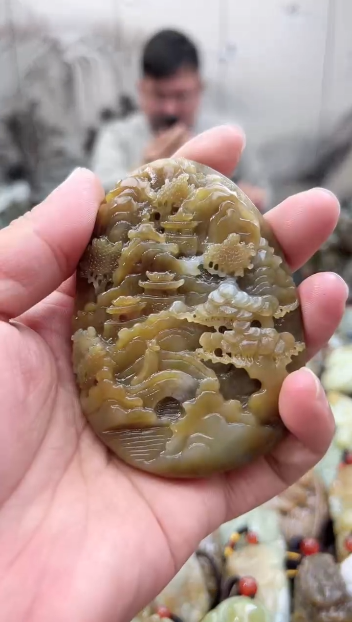 【闪购商品】和田玉把件未镶嵌1