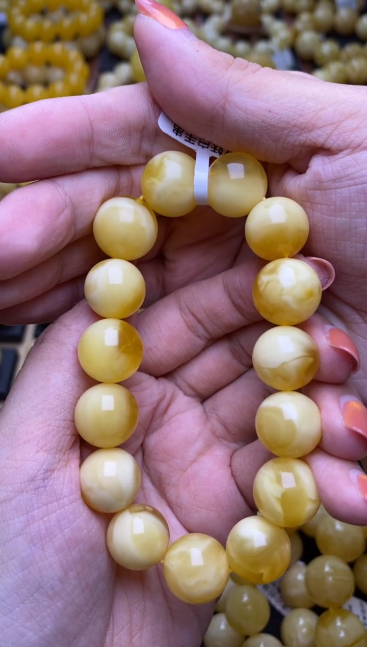 未镶嵌琥珀裸石大小姐珠宝严选67