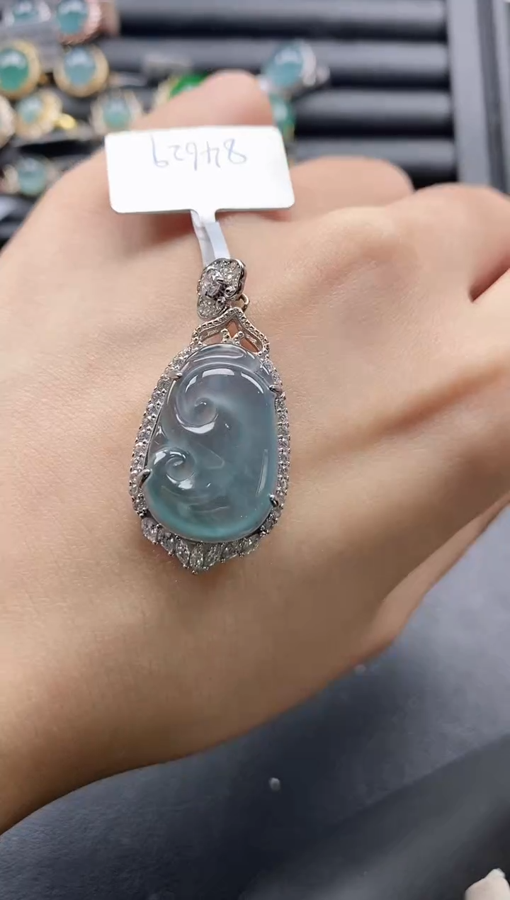 【闪购商品】翡翠戒指银S925镶嵌11111