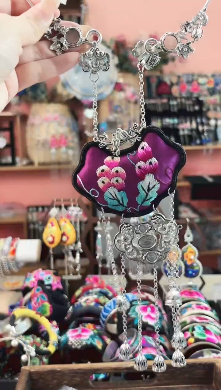 艺枝独绣手工饰品9