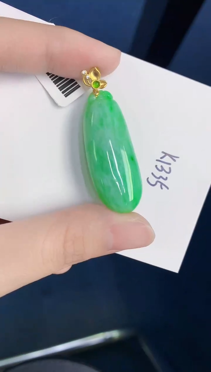 颈饰未镶嵌翡翠天然翡翠缅甸A货