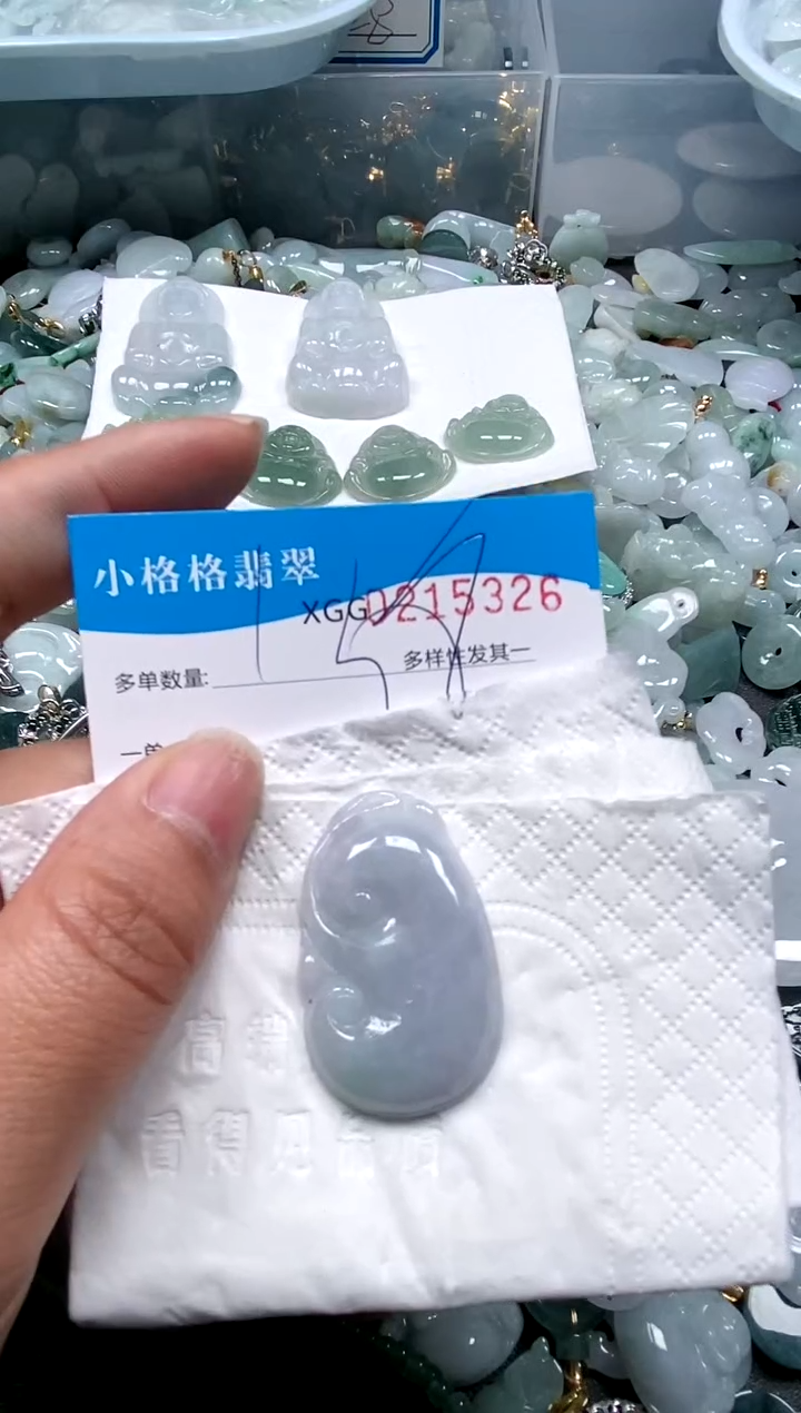 【闪购商品】翡翠颈饰未镶嵌闪购商品0215326