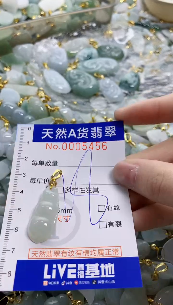 颈饰未镶嵌翡翠天然A货翡翠