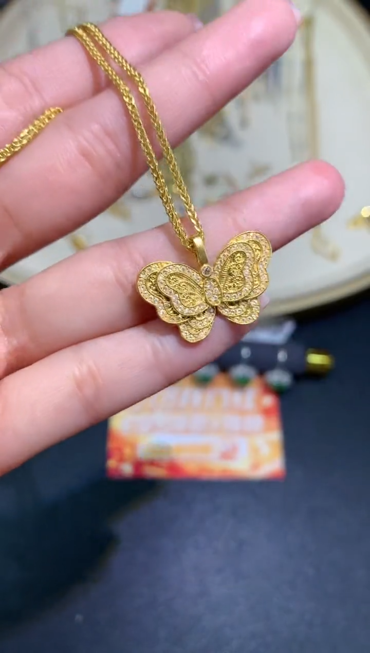 18K金吊坠(不含链)吊坠A167|750