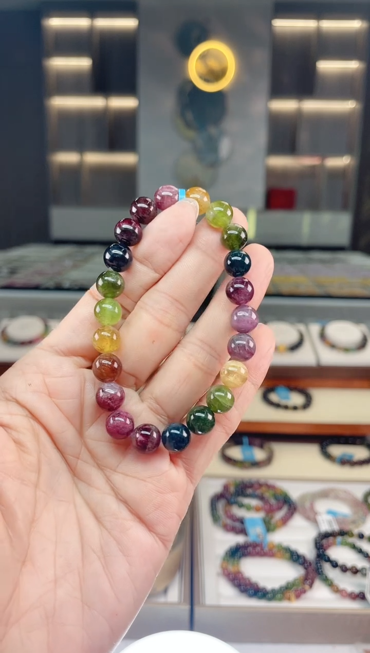 【闪购商品】碧玺单圈手串未镶嵌（多样性发一条）Q