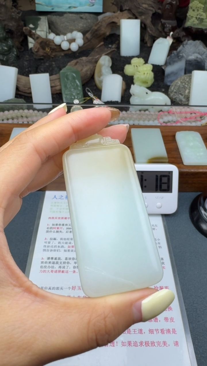 【闪购商品】和田玉颈饰未镶嵌筱筱