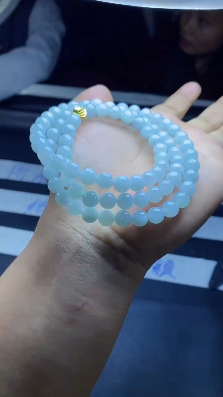 【闪购商品】定制翡翠未镶嵌珠串