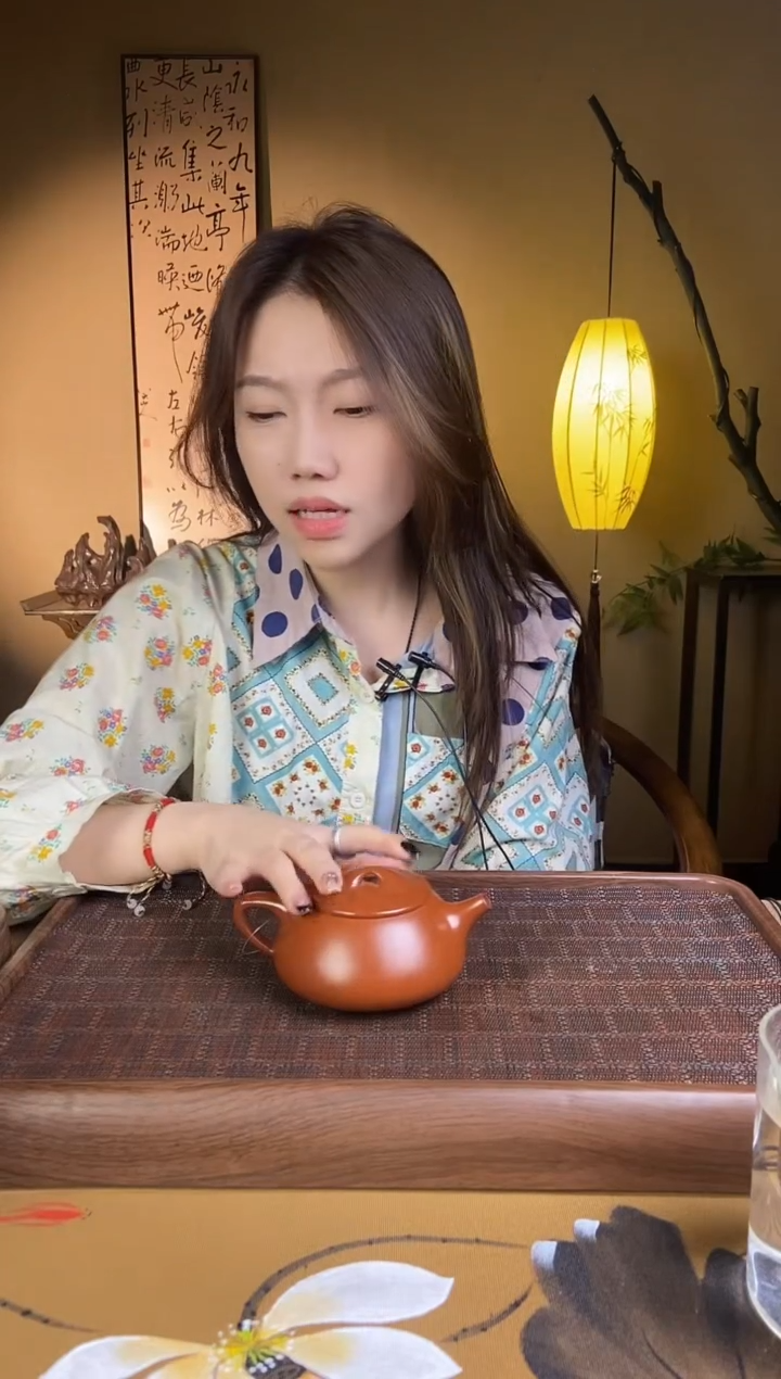 【闪购商品】紫砂茶壶光器大品景舟石瓢 红卫朱泥 徐建义