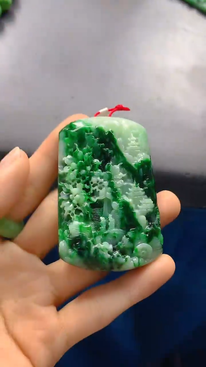 颈饰未镶嵌翡翠天然缅甸a货翡翠