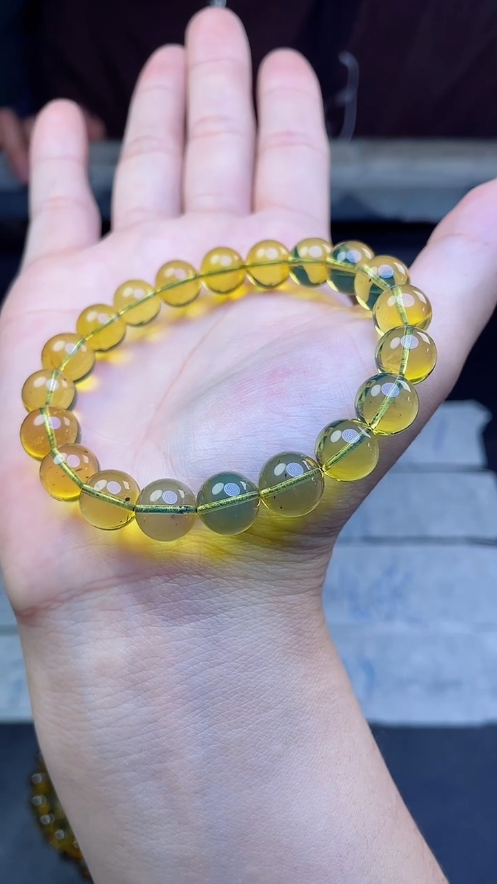 【闪购商品】琥珀颈饰未镶嵌多样性发货