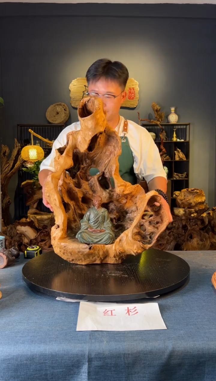 木卢师傅根艺作品（不包含人物摆件）