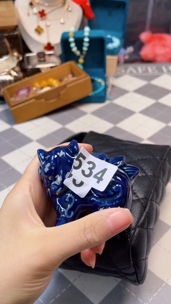 瓷片陶茶666文玩周边多人香手拎