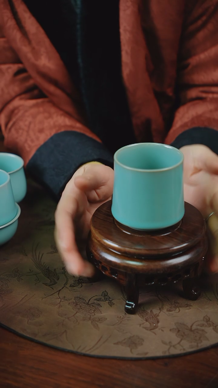 【闪购商品】杯23汝瓷纯手工茶杯