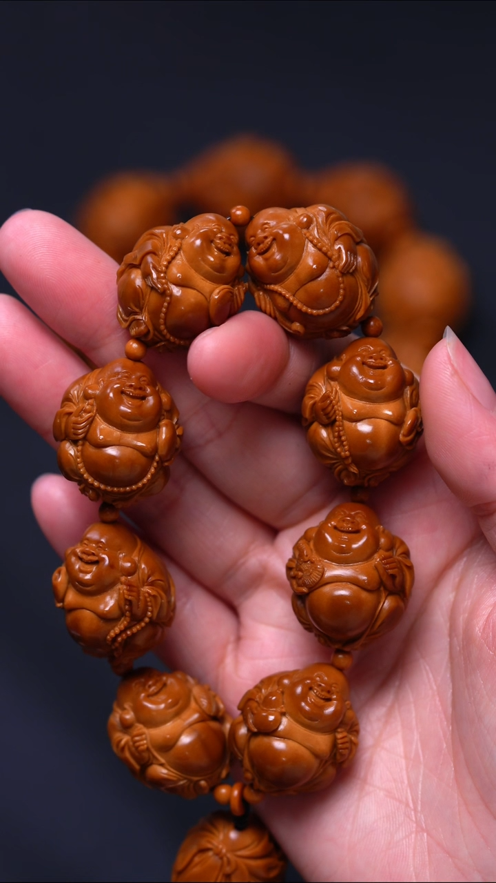 【闪购商品】橄榄核手串/手链胡小兰弥勒