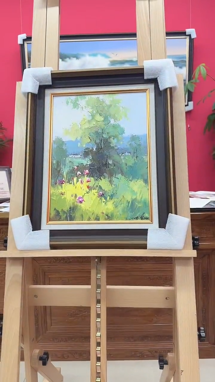 【闪购商品】国画张勇手绘油画