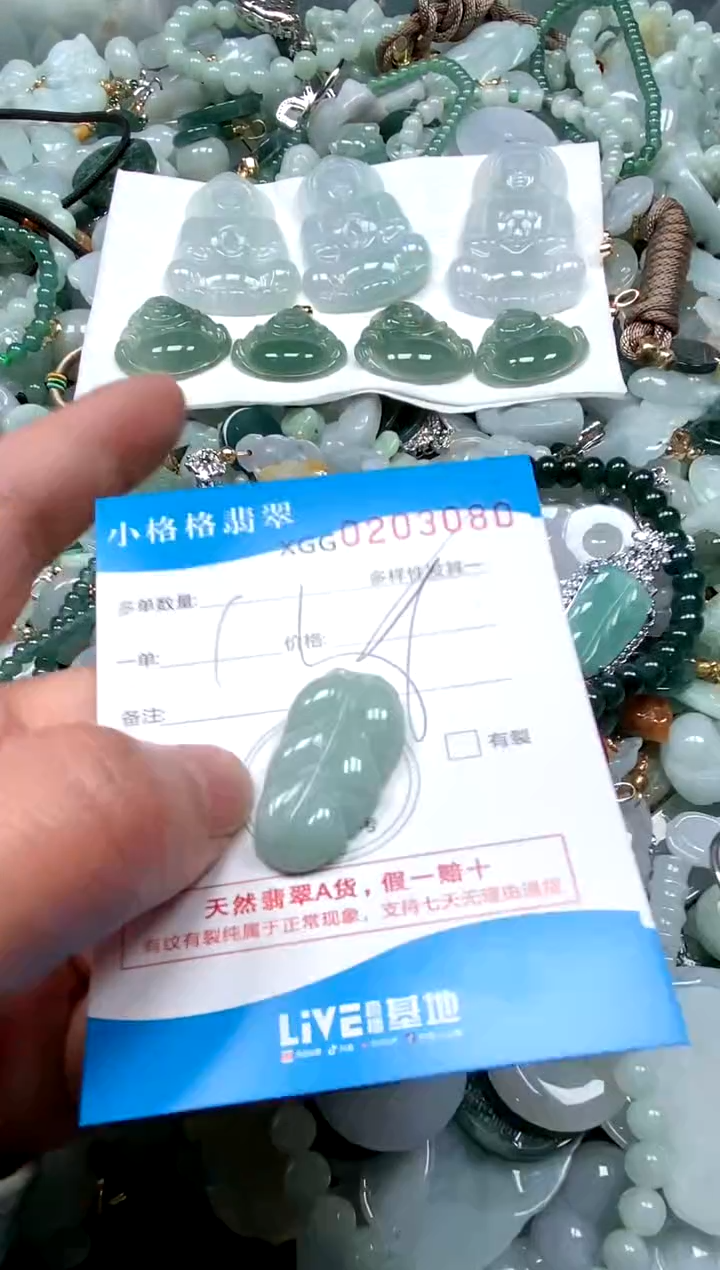 【闪购商品】翡翠颈饰未镶嵌闪购商品0203080